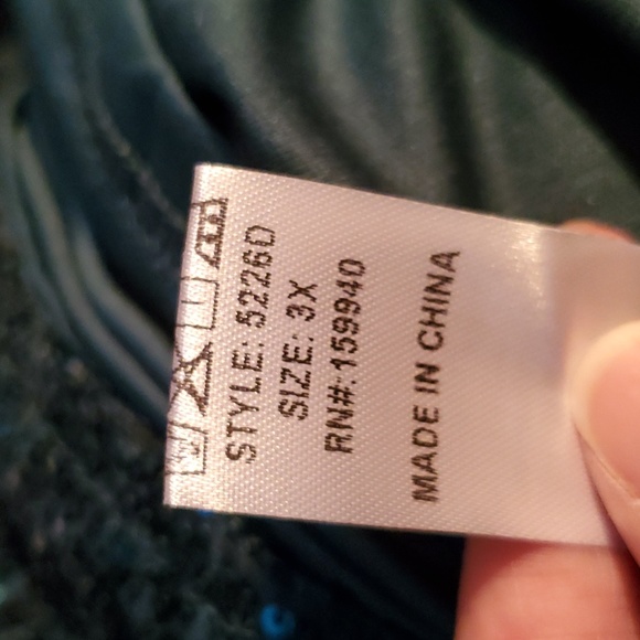 Fashion Nova 3X Endless Nights Sequipn Mini Dress NWT Hunter Green Mermaid - Picture 13 of 14